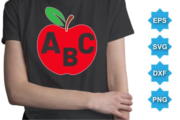 ABC 100 Days Back to School SVG T-Shirt: Craft-Ready Files for Every Cutting Machine