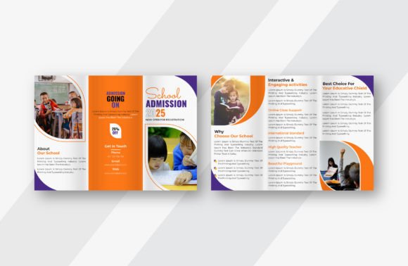 Back to School Education Admission Design