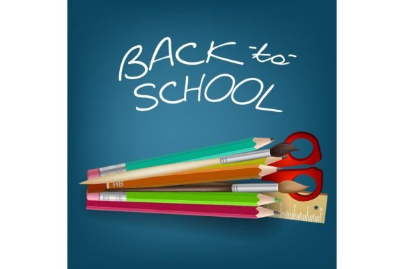Back to School Lettering & Colorful Supplies: Creative Design Solutions for Every Classroom and Campaign