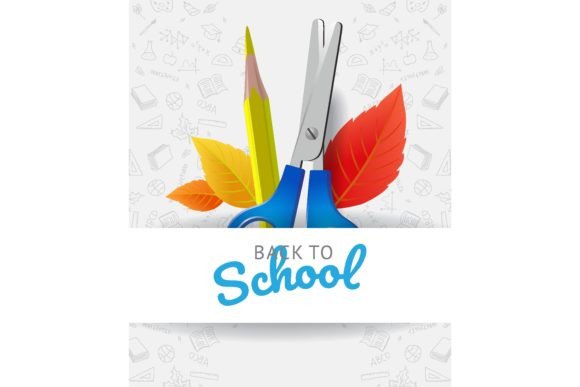 Back to School Lettering with Stationery