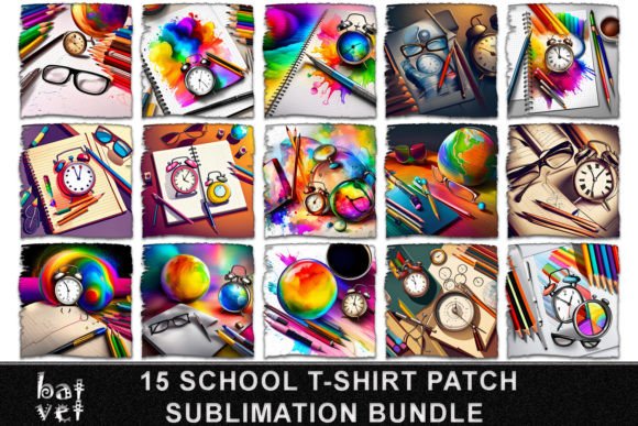 Back to School T Shirt Design Bundle PNG: A Versatile Digital Asset for Educators, Makers, and Small Businesses