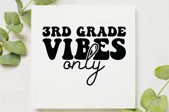 Retro Back to School T-shirt Design, 3rd