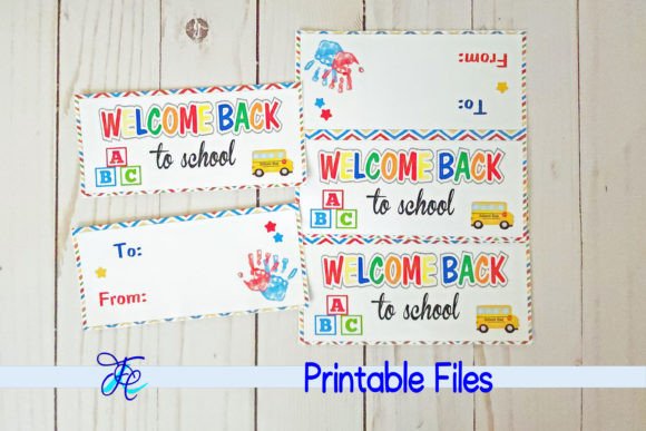 Welcome Back to School Bag Topper V2